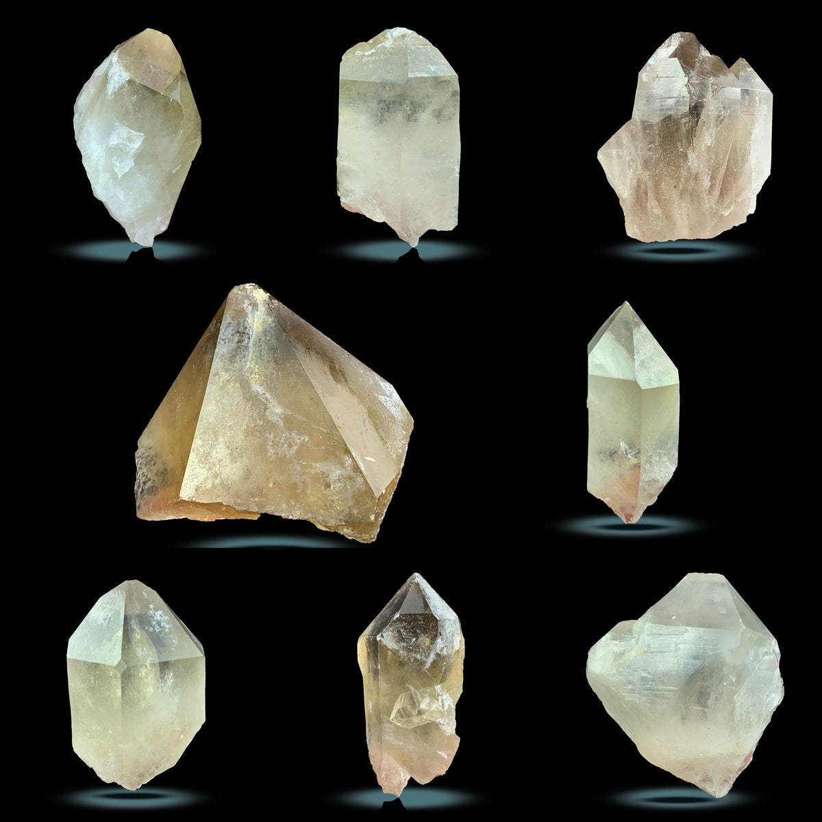 Smoky Quartz Crystals from Pakistan