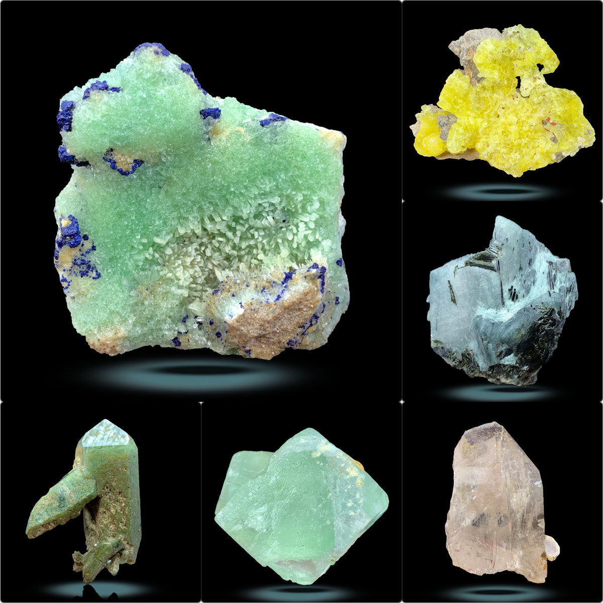 Mix Minerals Lot with Lazurite from Pakistan