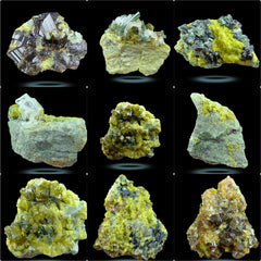 Vesuvianite, Epidote, Andradite Garnet and Biotite Mica Combination from Pakistan
