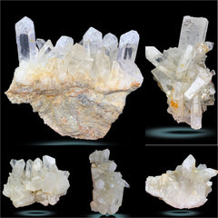 Clear Quartz Cluster on Matrix Lot from Pakistan