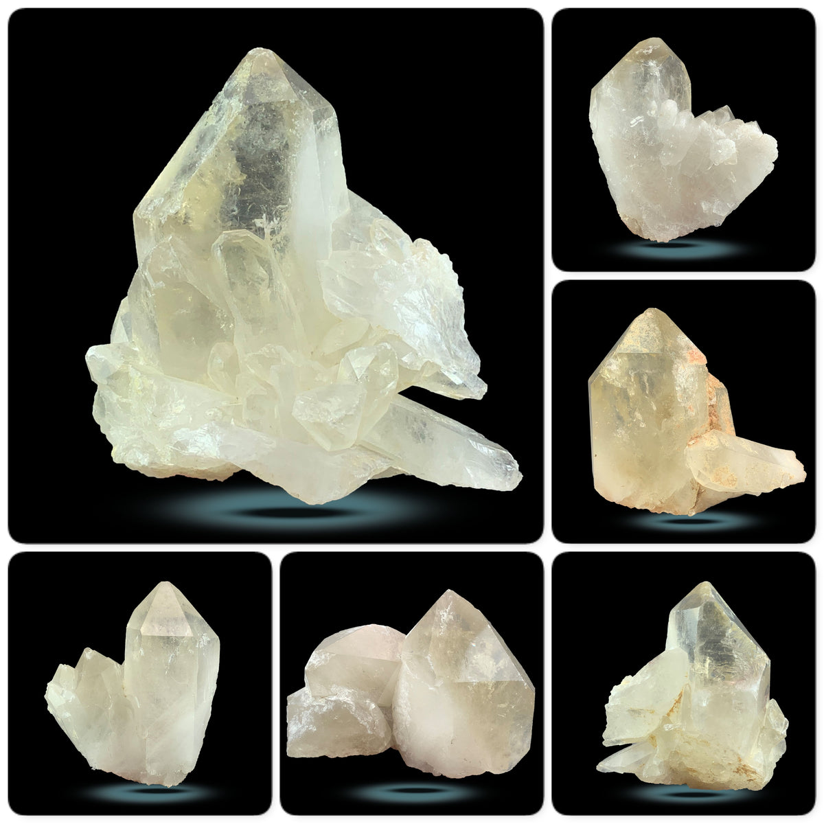 Smoky Quartz Crystal Lot from Pakistan