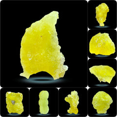 Yellow Brucite Crystals Lot from Baluchistan, Pakistan
