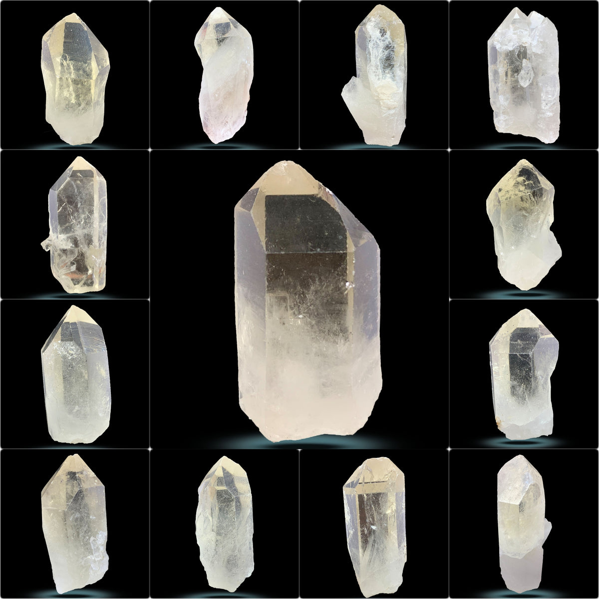 Smoky Quartz Crystals Lot from Pakistan