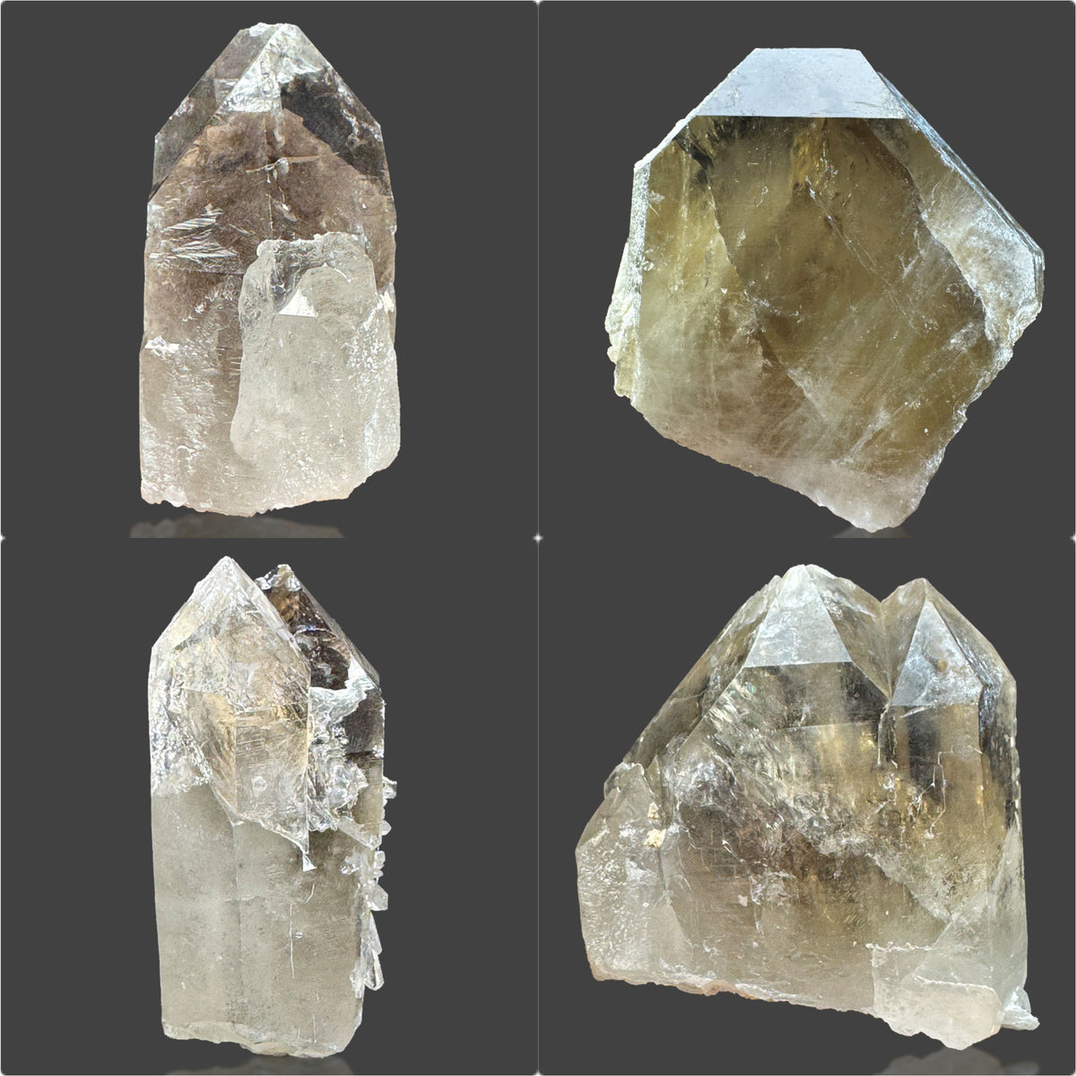 Smoky Quartz Large Crystal Lot from Pakistan