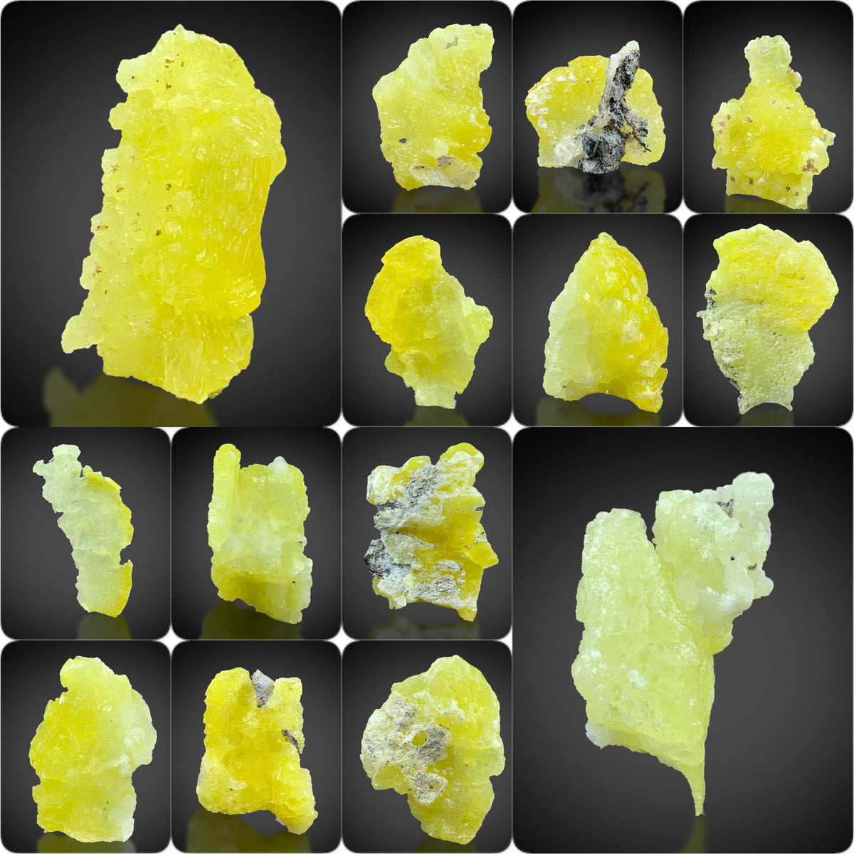 Brucite Specimen Lot from Baluchistan, Pakistan – 179 g | 17 Pieces