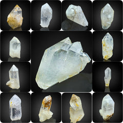 Clear Quartz Crystal Lot from Pakistan