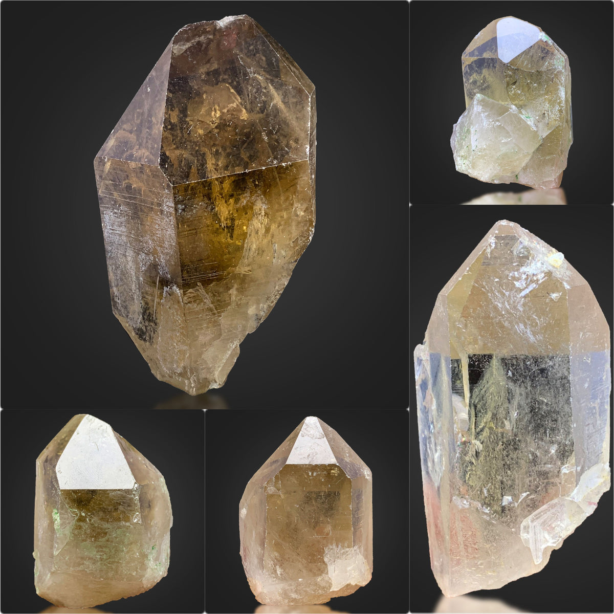 Smoky Quartz Crystal Lot from Pakistan