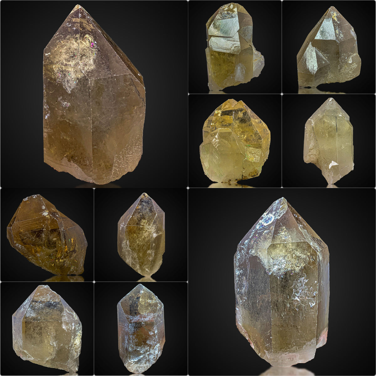 Smoky Quartz Crystals Lot from Pakistan