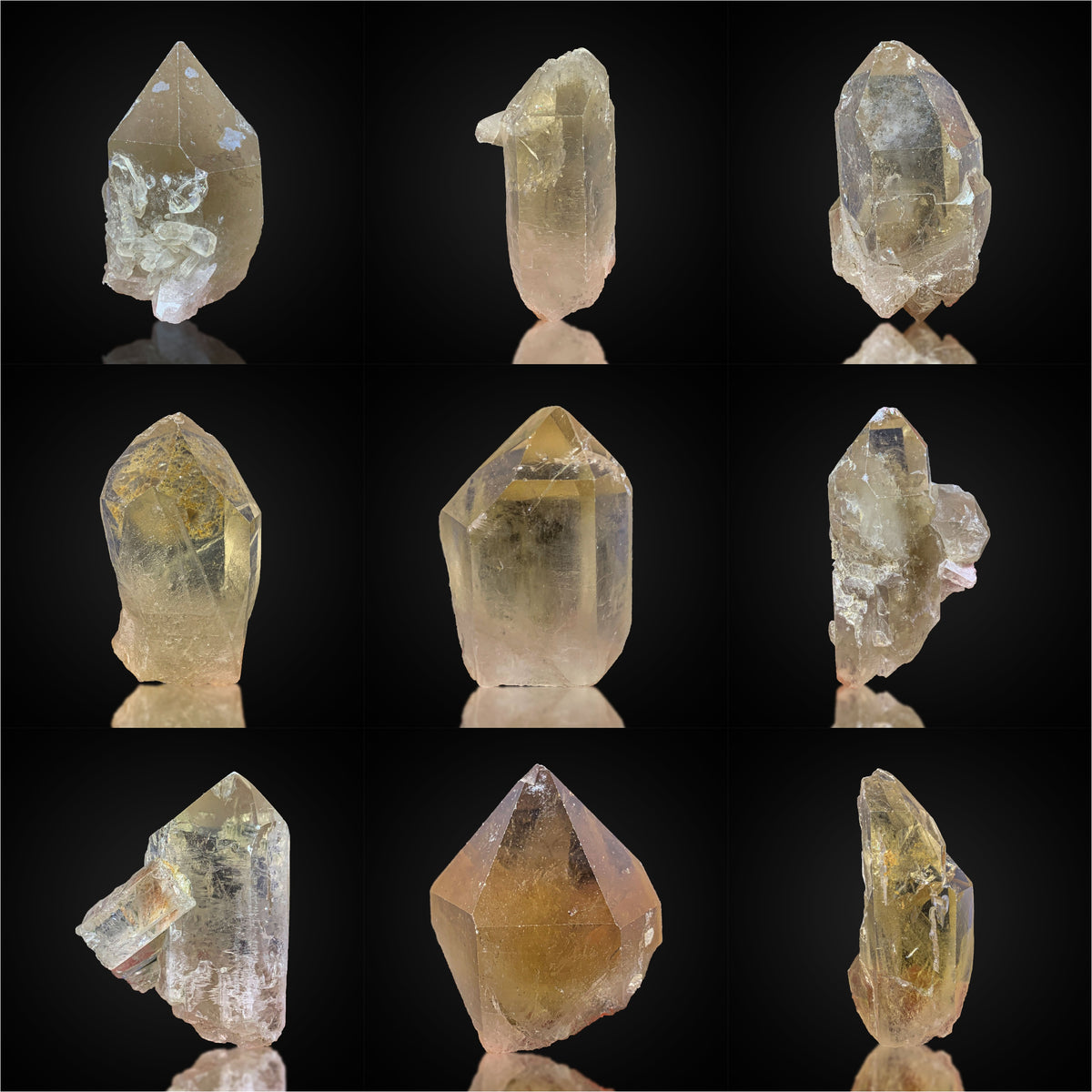 Smoky Quartz Crystals Lot from Pakistan
