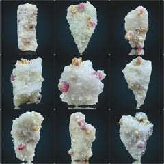 Ruby Crystals on Matrix from Afghanistan