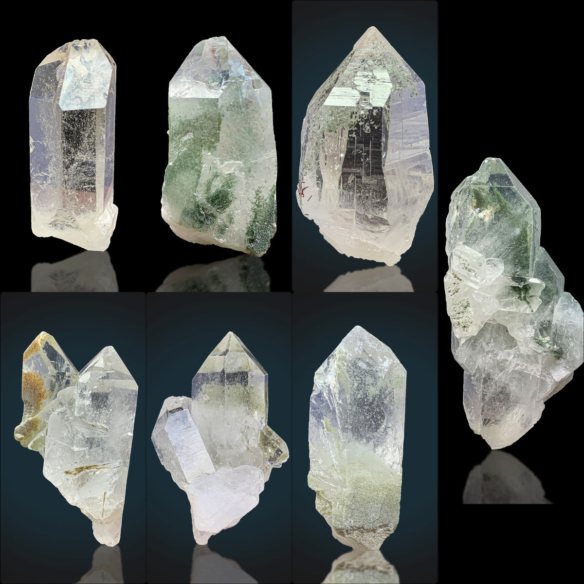 Clear Quartz Crystals Lot from Pakistan