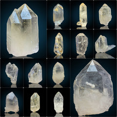 Clear Quartz Crystals Lot from Pakistan