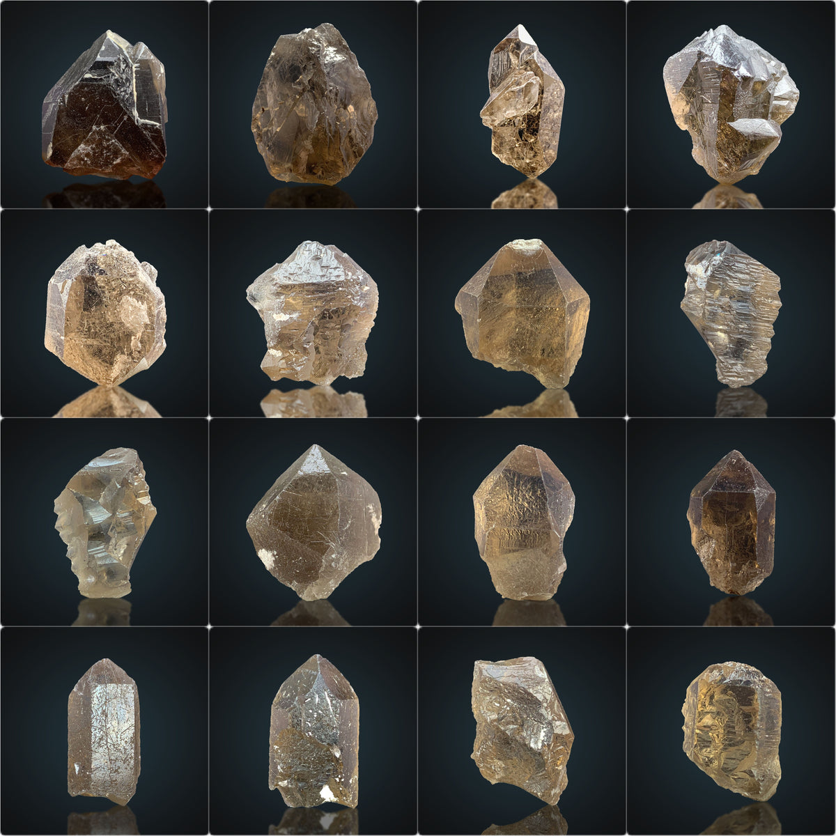Smoky Quartz Crystal Lot from Pakistan