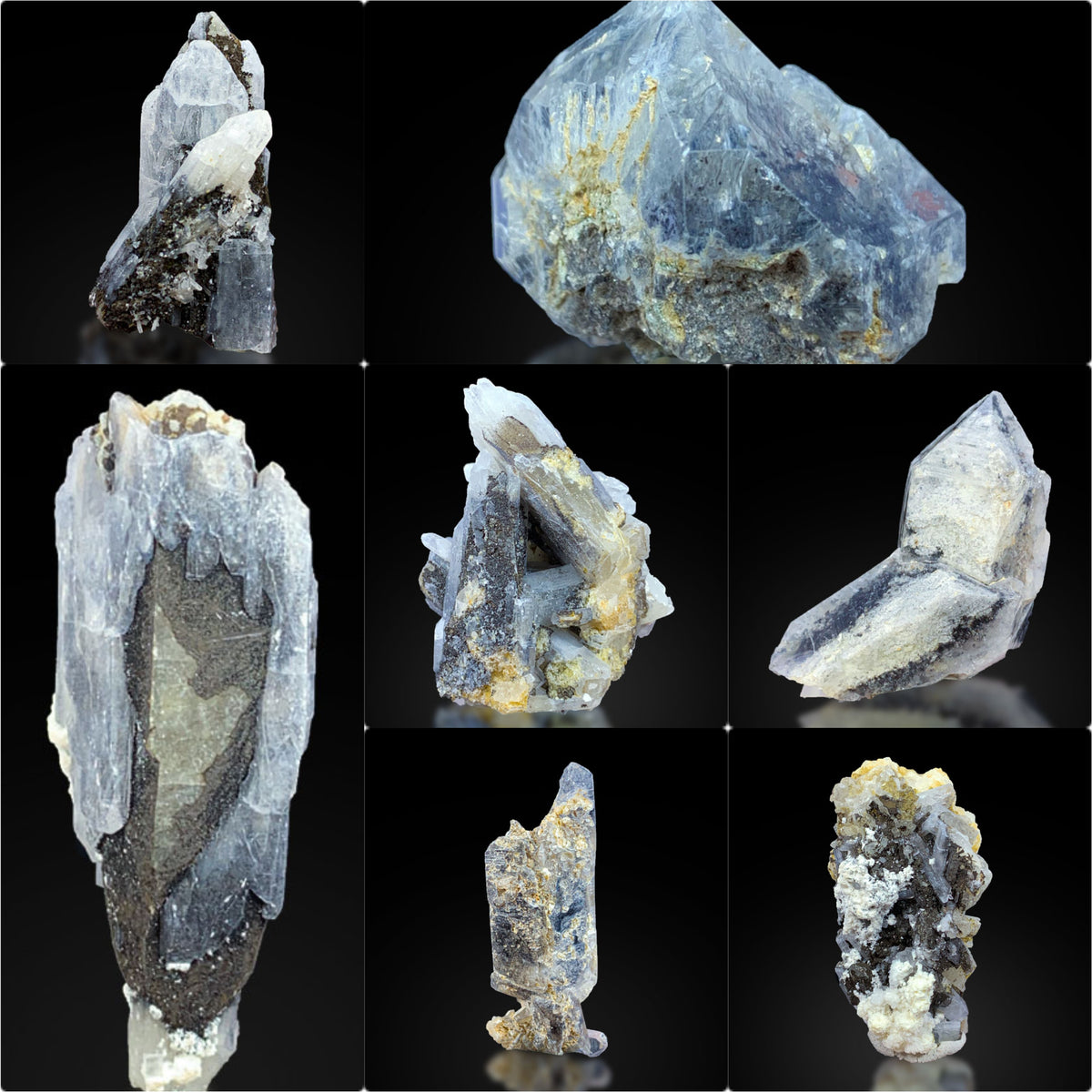 Laser Quartz Crystals Lot from Pakistan – 67 g | 7 Pieces