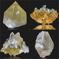 Smoky Quartz and Iron Oxide Quartz from Pakistan