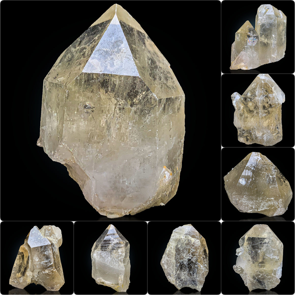 Smoky Quartz Crystal Lot from Pakistan