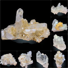 Clear Quartz Cluster on Matrix from Pakistan