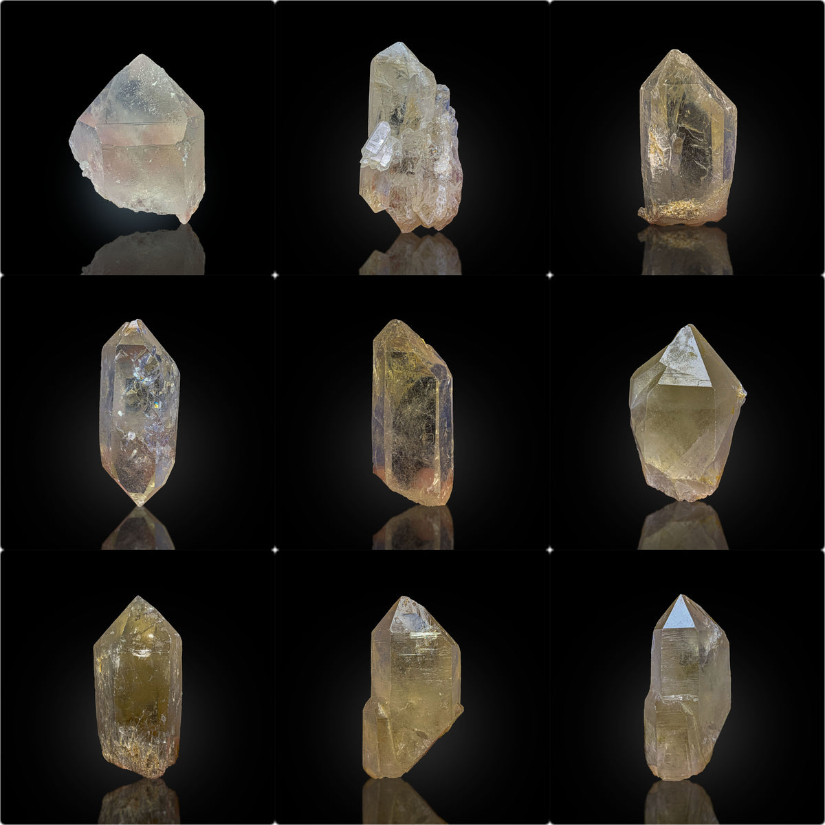 Smoky Quartz Crystals Lot from Pakistan
