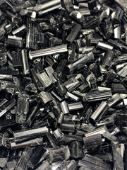 Black Tourmaline Crystals, Small Sizes from Pakistan