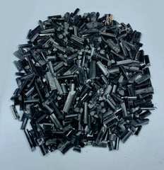 Black Tourmaline Crystals Lot from Pakistan