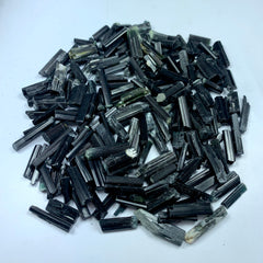 Black Tourmaline Crystals Lot from Pakistan
