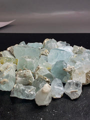 Aquamarine Raw Crystals Lot from Pakistan