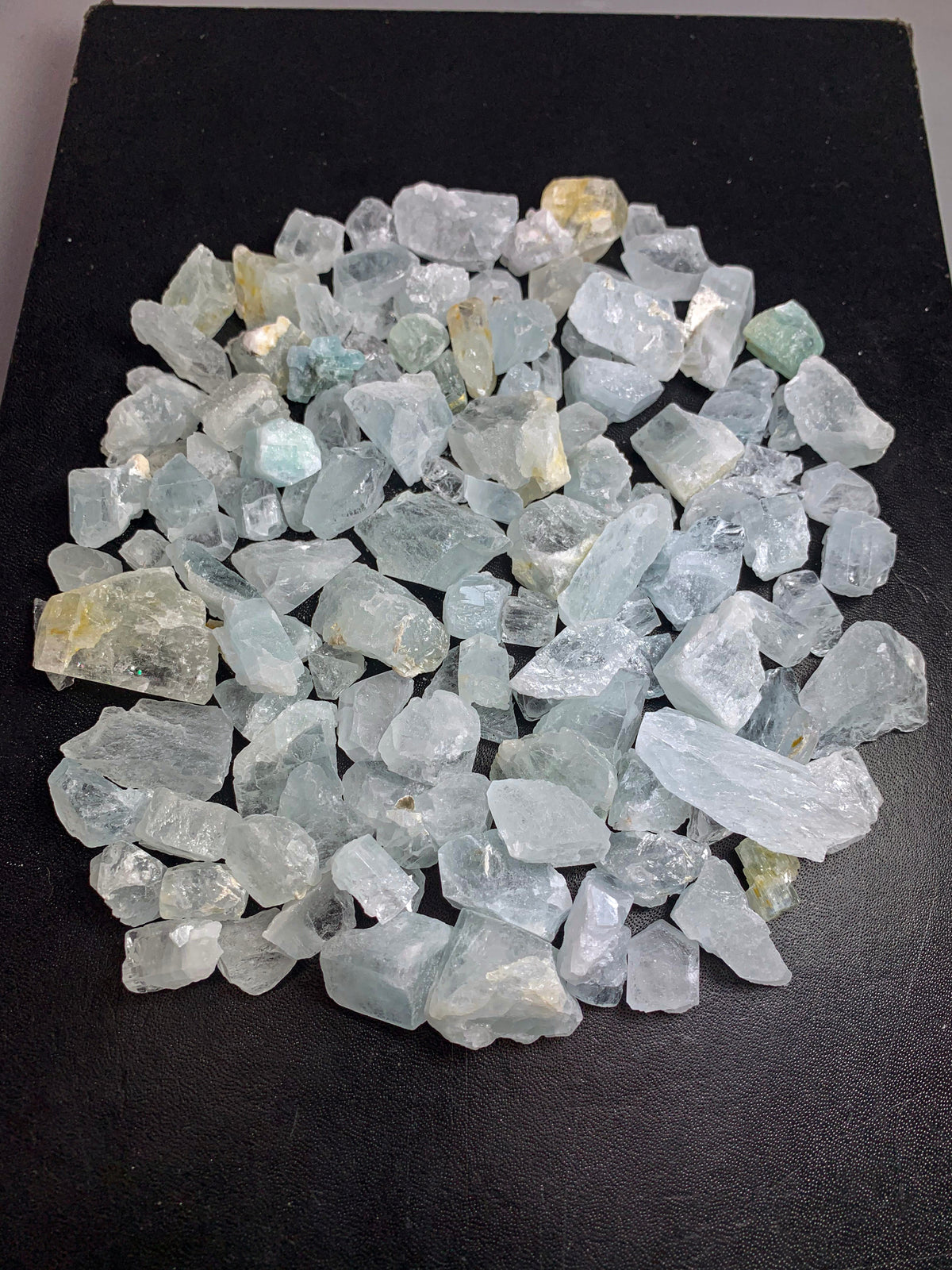 Aquamarine Raw Crystals Lot from Pakistan