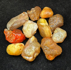 Agate Polished Stone from Pakistan – 398 g Mineral Lot