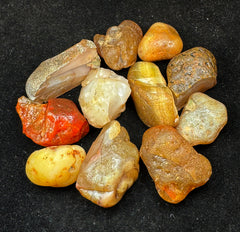 Agate Polished Stone from Pakistan – 398 g Mineral Lot