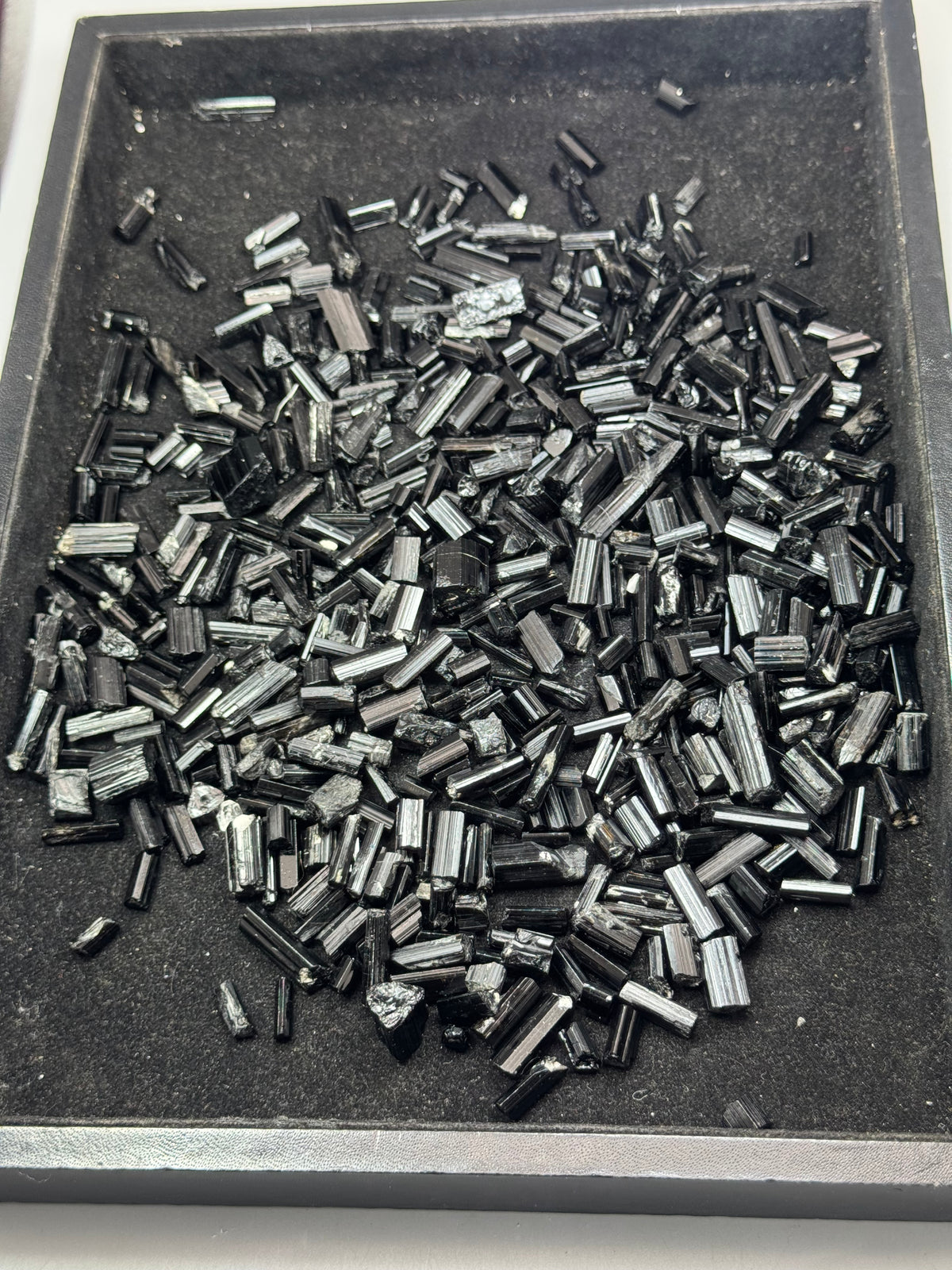 Black Tourmaline Crystals from Pakistan – 426 g Mineral Lot