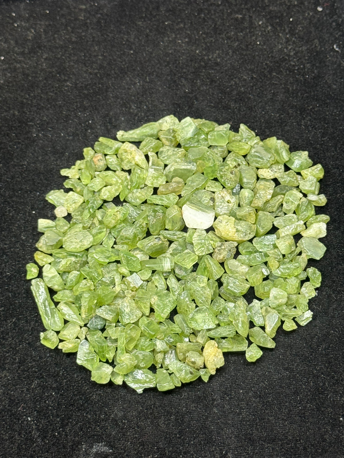 Rough Green Peridot from Pakistan – 1321 g Mineral Lot
