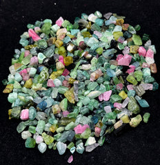 Mixed Color Tourmaline Rough from Afghanistan – 131 g Mineral Lot