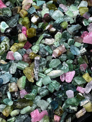 Mixed Color Tourmaline Rough from Afghanistan – 131 g Mineral Lot