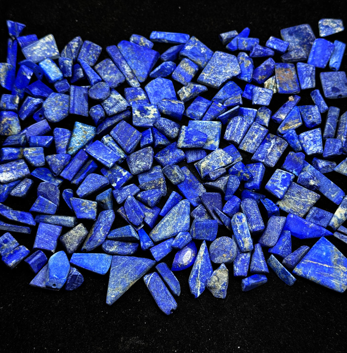 Drilled Polished Lapis Lazuli from Afghanistan – 270 g