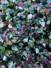 Mixed Color Tourmaline Rough from Afghanistan – 406 g Mineral Lot