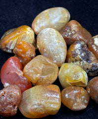 Polished Agate Quartz from Pakistan – 243 g Mineral Lot