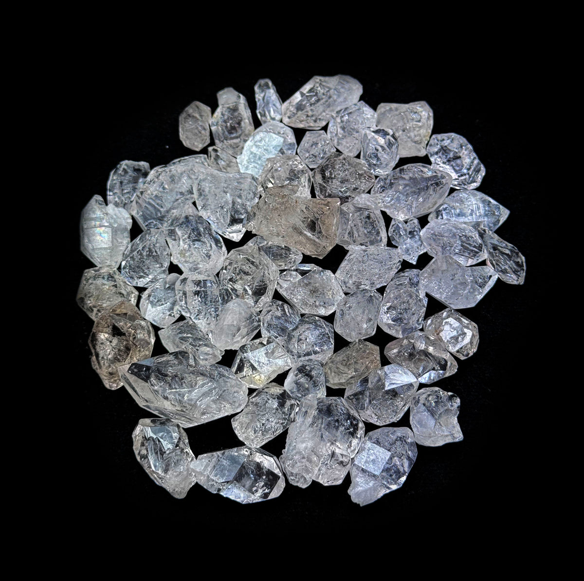 Diamond Quartz Crystals from Pakistan – 149 g Mineral Lot