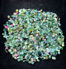 Mixed Color Tourmaline Crystals from Afghanistan – 163 g Mineral Lot
