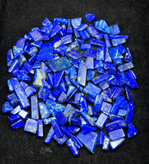 Drilled Lapis Lazuli from Afghanistan – 219 g Mineral Lot