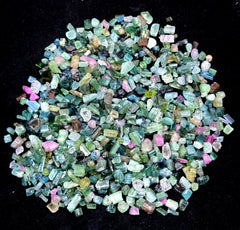 Mixed Color Tourmaline Crystals from Afghanistan – 130 g Mineral Lot