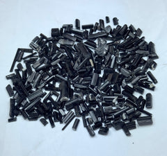 Black Tourmaline Crystals from Pakistan – 241 g Mineral Lot