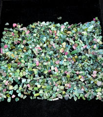 Mixed Color Tourmaline Crystals from Afghanistan – 265 g Mineral Lot