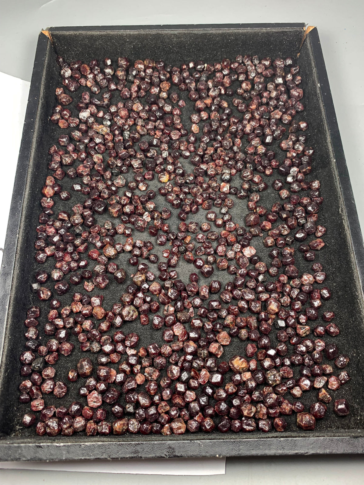 Natural Red Garnet Crystals Rough Lot from Pakistan