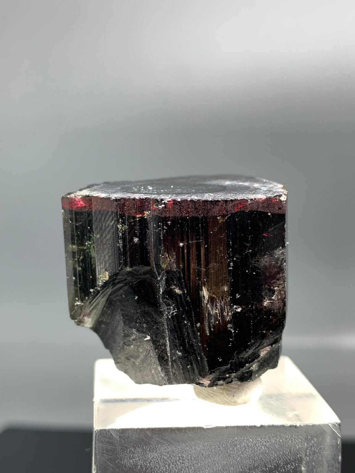 Red Cap Tourmaline Crystal Specimen Lot from Afghanistan – 174 g