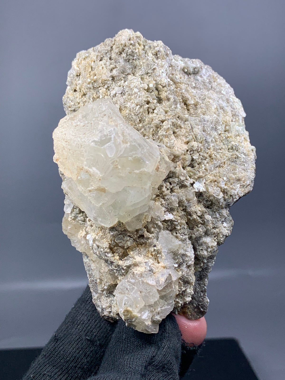 Fluorite Crystal on Matrix Specimen from Skardu, Pakistan – 225 g