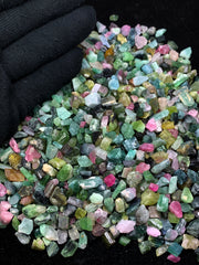 Mixed Color Tourmaline Rough from Afghanistan – 328 g Mineral Lot