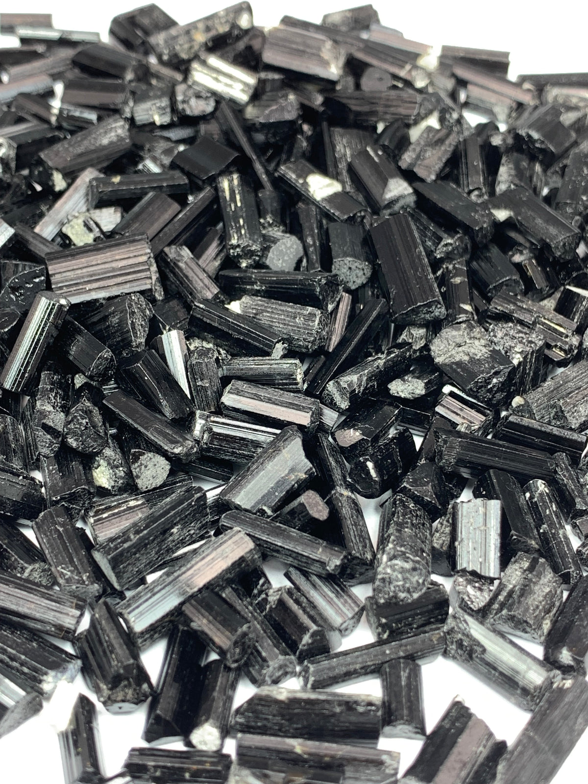 Black Tourmaline Crystals from Pakistan – 282 g Mineral Lot