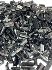 Black Tourmaline Crystals from Pakistan – 282 g Mineral Lot
