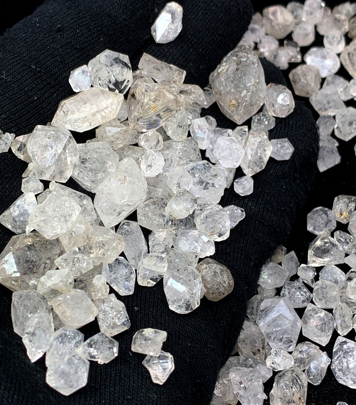 Diamond Quartz Crystals from Pakistan – 211 g Mineral Lot