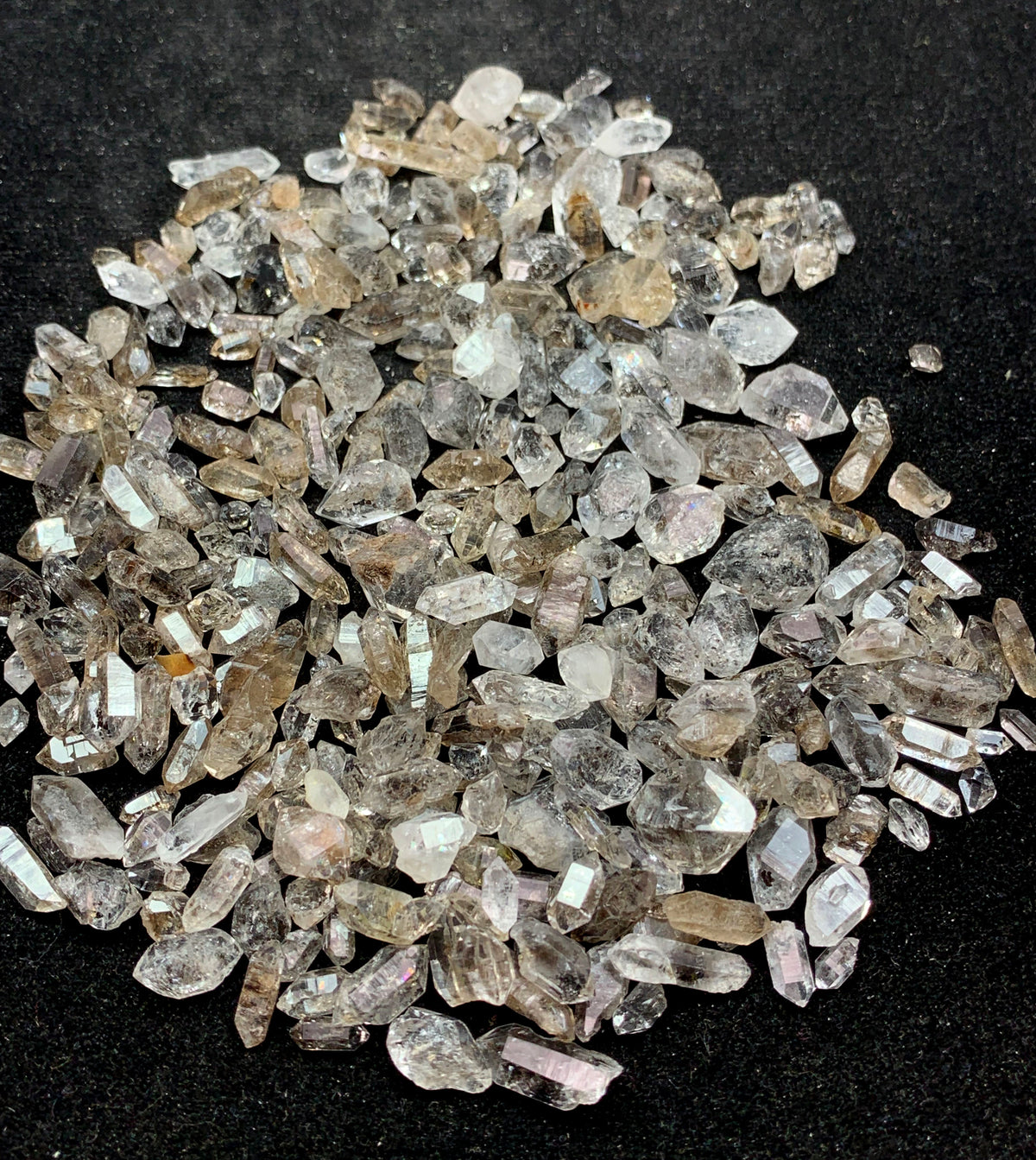 Diamond Quartz Crystals from Pakistan – 64 g Mineral Lot